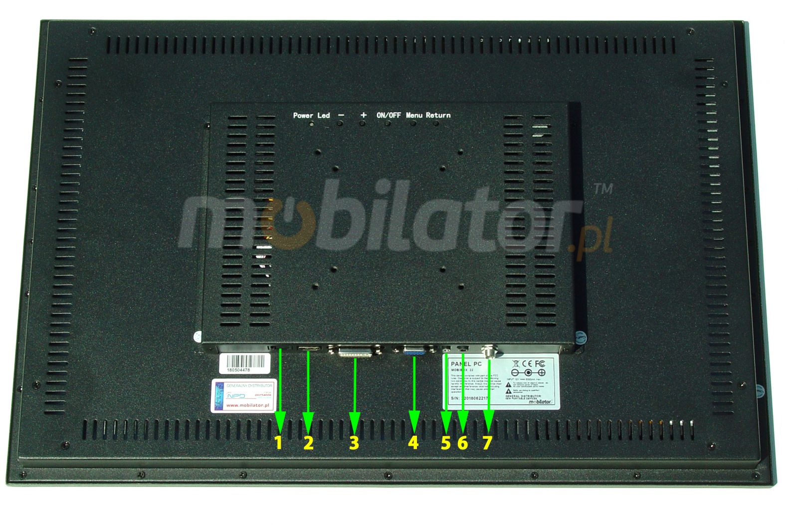  Monitor dotykowy PC Monitor dotykowy Ekran pojemnociowy capacitive wywietlacz 22 cali LED mobilator.pl New Portable Devices VGA HDMI